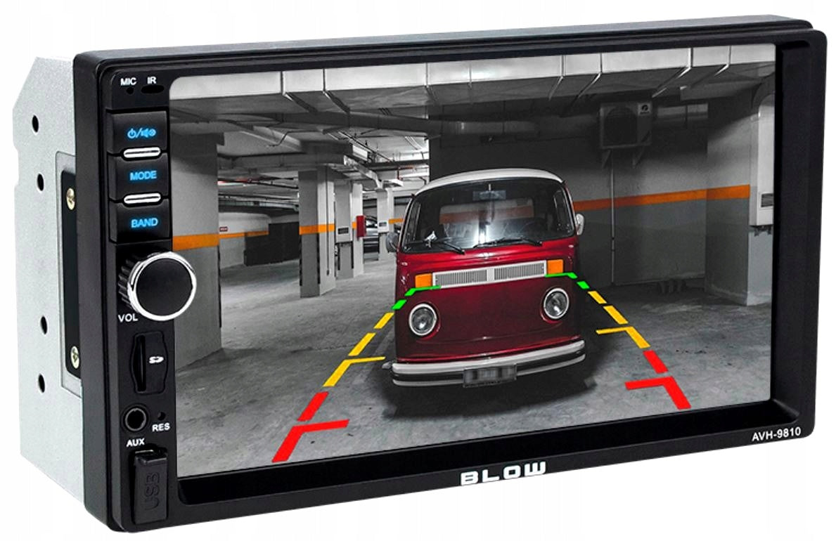 CAR RADIO BLOW AVH-9810 2DIN SCREEN 7 LED PLAY SD USB MP3 BLUETOOTH Packaging status original
