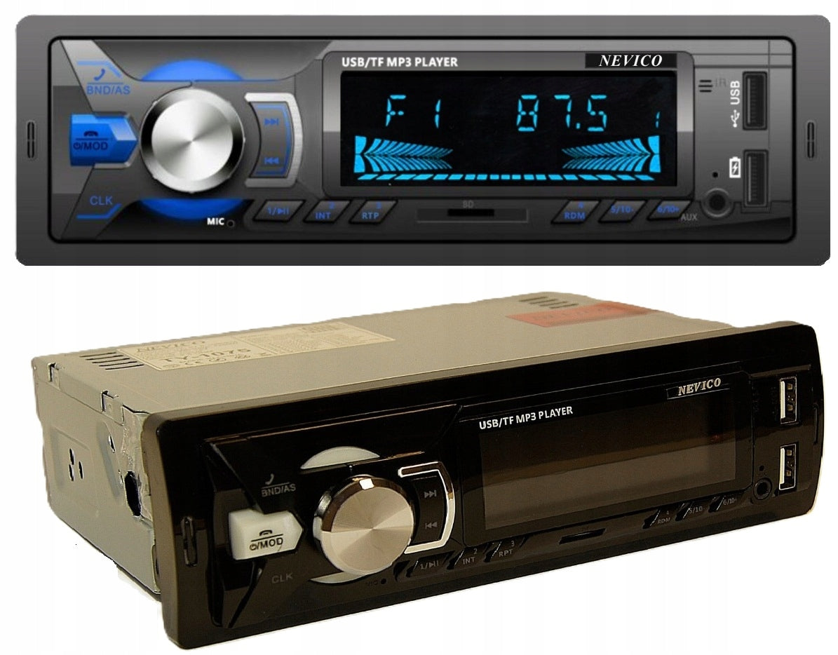 CAR RADIO BLUETOOTH PLAYER 4x50 Android USB MP3 AUX SD RDS Manufacturer code TYX