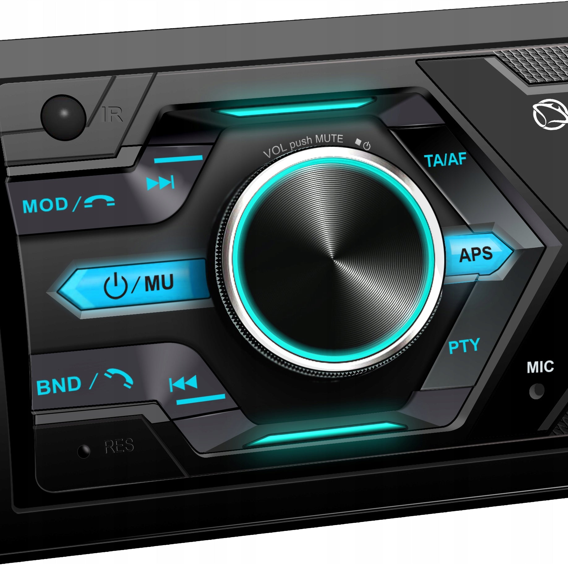 CAR RADIO BLUETOOTH PLAYER REMOTE CONTROL USB MP3 SD RDS MICROPHONE Brand Manta