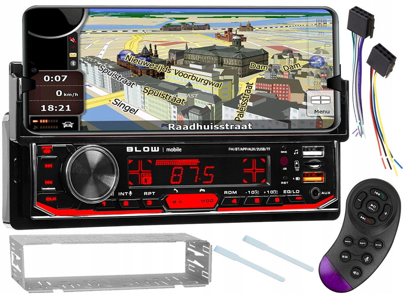 CAR RADIO BLUETOOTH VW PASSAT B5 GOLF 4