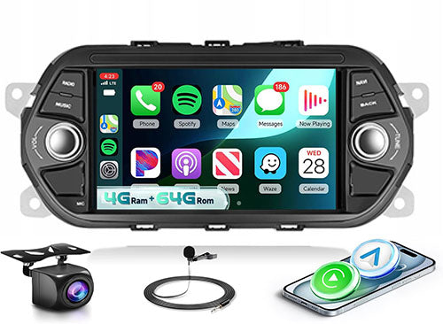 CAR RADIO FIAT TIPO EGEA 2015-2021 CARPLAY WIFI USB 4GB 64GB