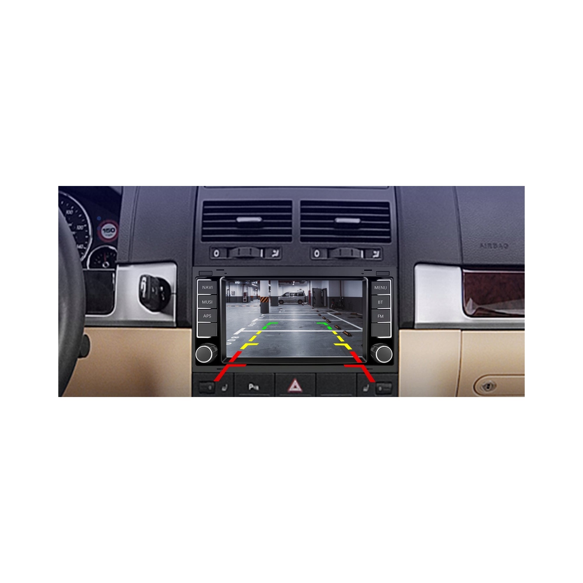 CAR RADIO FOR VOLKSWAGEN VW MULTIVAN TOUAREG ANDROID GPS WIFI BT 4GB Brand ALLNOEL