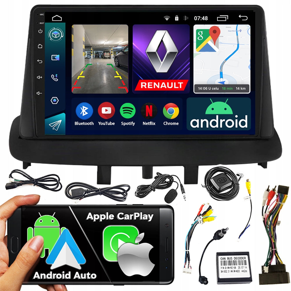 CAR RADIO NCS RS-305 RENAULT MEGANE 3 III 2008-2014 ANDROID