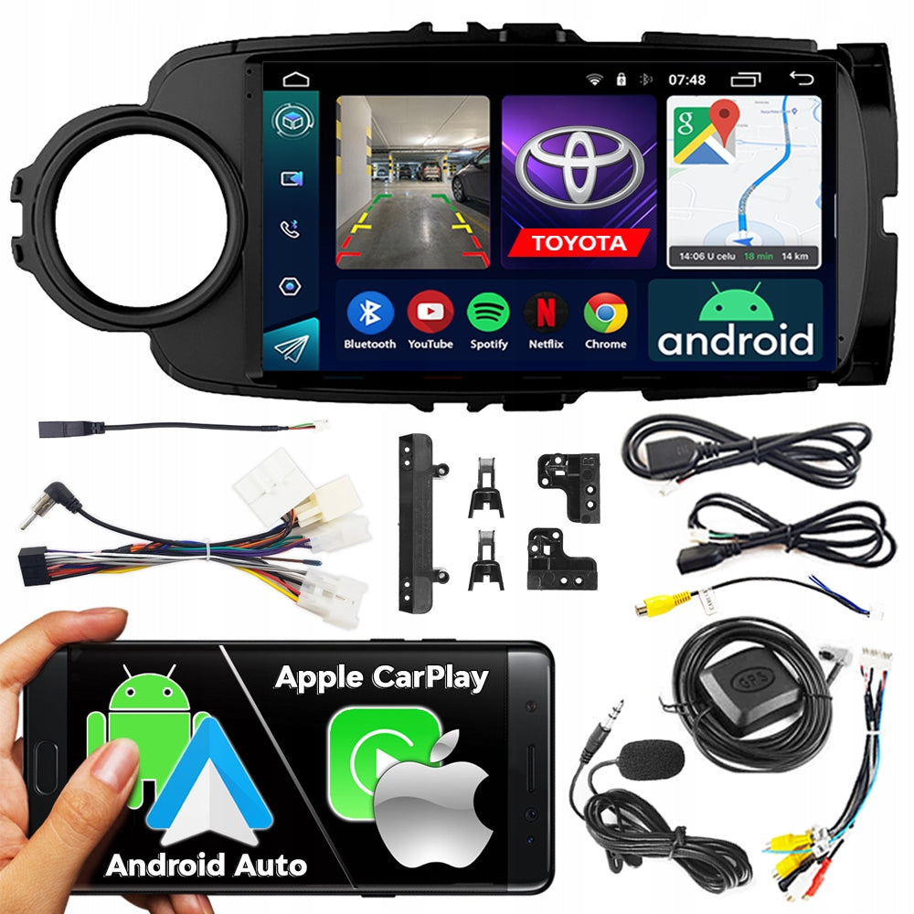 CAR RADIO NCS RS-305 TOYOTA YARIS 3 III 2011-2020 ANDROID