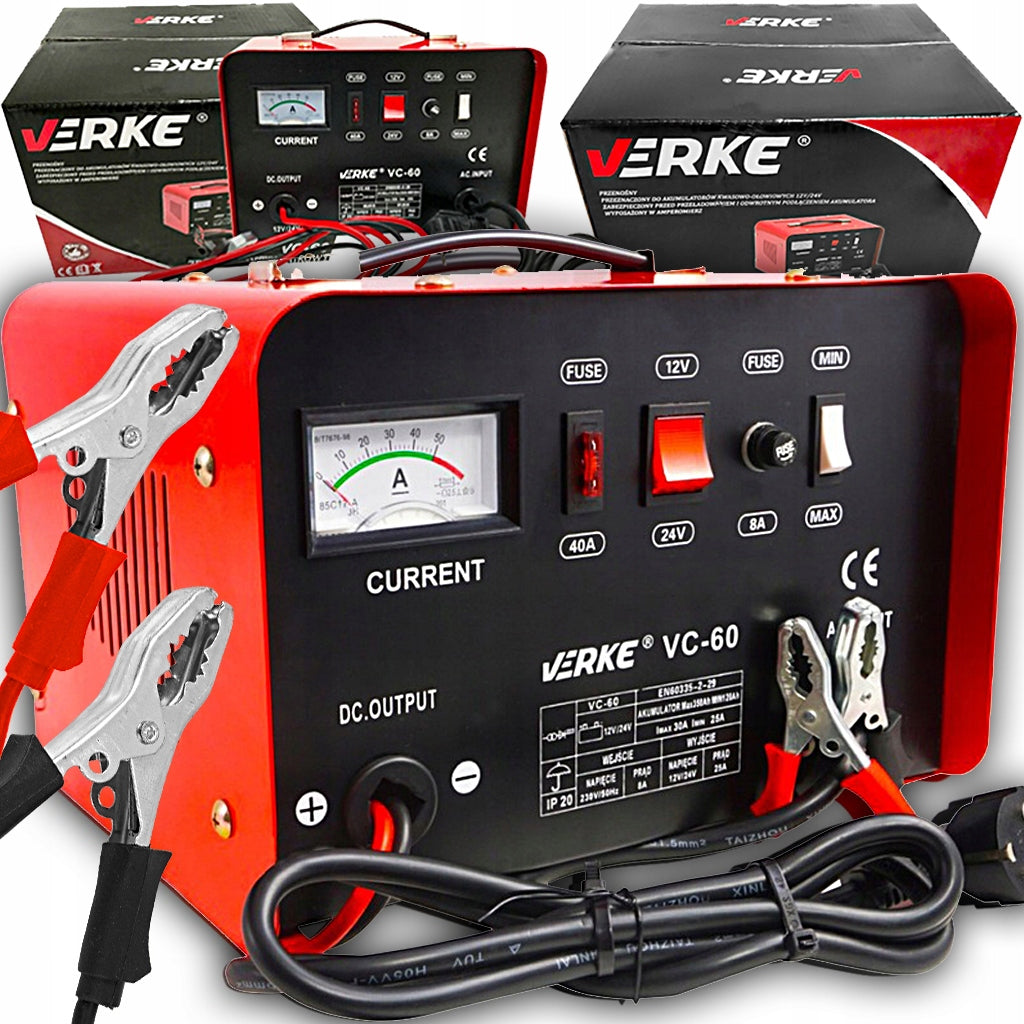 CAR RECTIFIER FOR BATTERIES BATTERY CHARGER 12V 24V 30A
