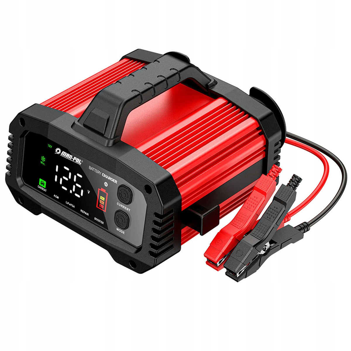 CAR RECTIFIER FOR BATTERY WITH START BOOSTER 12V 24V 25A Brand Mar-Pol