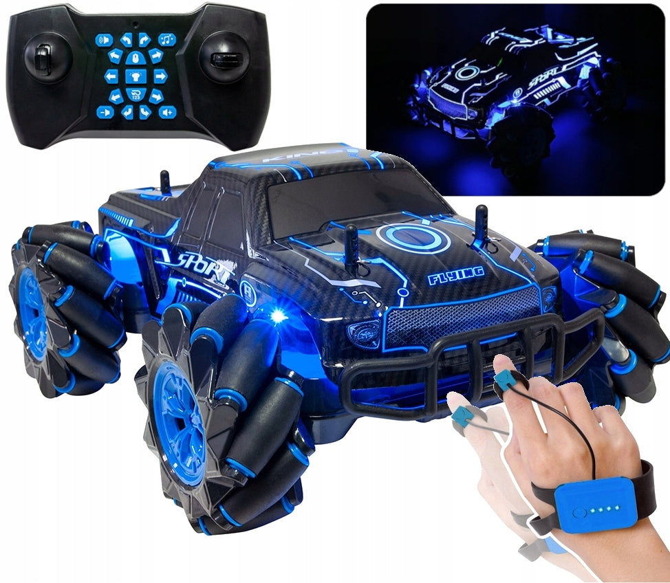 CAR REMOTE CONTROLLED BY HAND GESTURES RC 2 REMOTE CONTROL DRIFT AUTO 4X4 OFF-ROAD Packaging status original