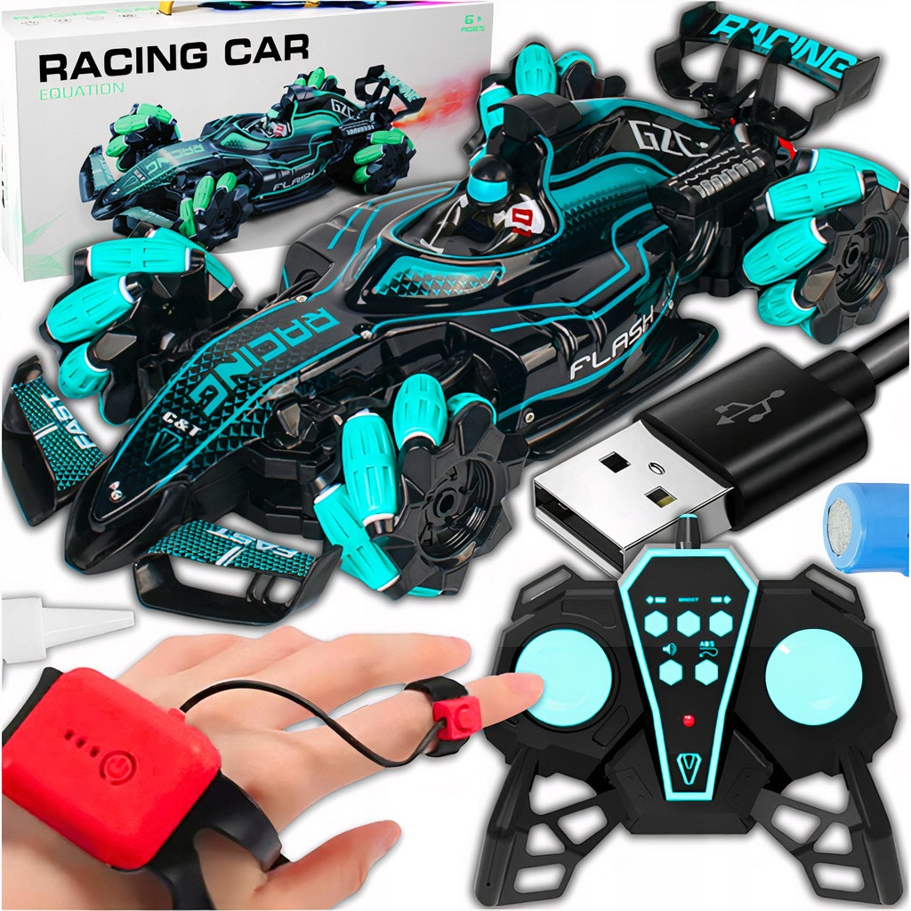 CAR REMOTE CONTROLLED LARGE DRIFT CAR AUTO CONTROLLED BY HAND GESTURES PILOT Manufacturer code DUŻY SAMOCHOD DRIFT STEROWANY GESTAMI MEMFLOW