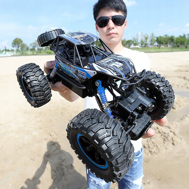 CAR REMOTE CONTROLLED MONSTER AUTO RC 4X4 WHEELS XXL + REMOTE CONTROL BATTERY Manufacturer code AUTO TERENOWE RC PREZENT DLA DZIECKA