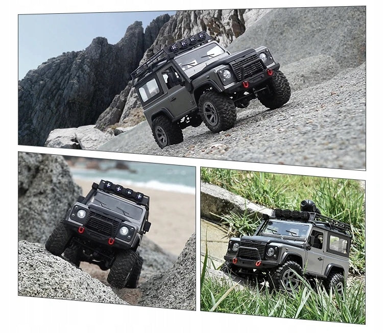 CAR REMOTE CONTROLLED OFF-ROAD CAR RC LARGE JEEP 4X4 WITH FPV CAMERA Manufacturer code FY003A_5A grey