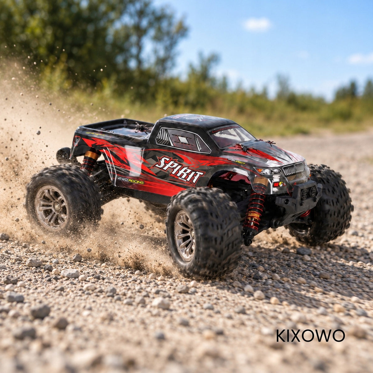CAR REMOTE CONTROLLED OFF-ROAD RC 52 KM/H BRUSHLESS MOTOR 1:16 Packaging status original