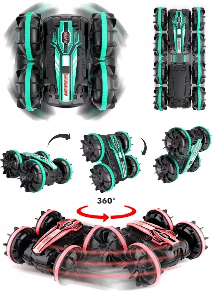 CAR REMOTE CONTROLLED RC GESTURES AMPHIBIA 4x4 360° FLOATING 2 REMOTE CONTROLS Manufacturer code Amfibia zdalnie sterowana samochód RC