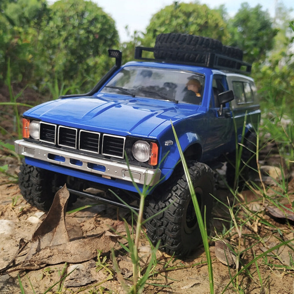 CAR REMOTE CONTROLLED WPL C-24 4WD OFF-ROAD JEEP AUTO RC BLUE Series TERENOWE MONSTER TRUCK