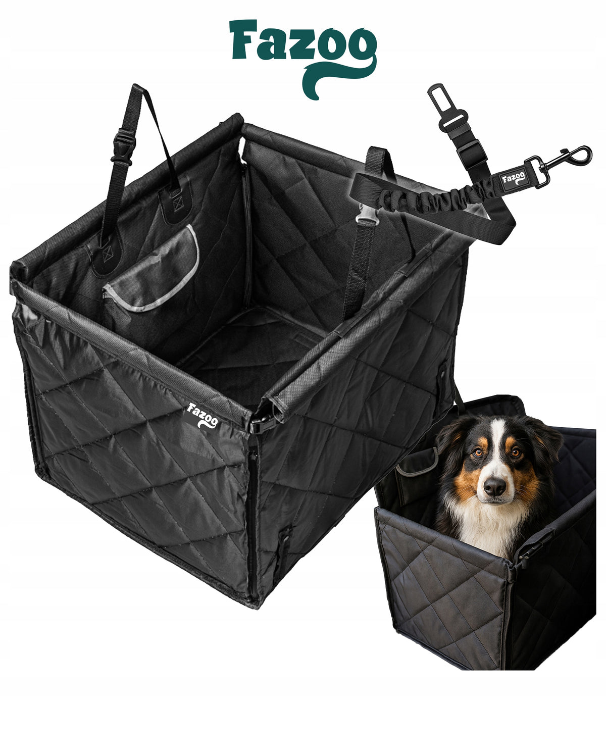 CAR SEAT FOR CAT DOG Large Transporter For Seat Car Mat Packaging status original