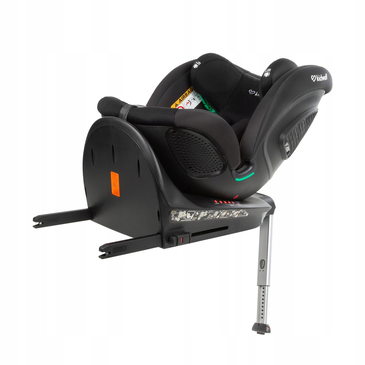 CAR SEAT Kidwell GoCar BLACK-GREY i-SIZE 360 ISOFIX Packaging status original
