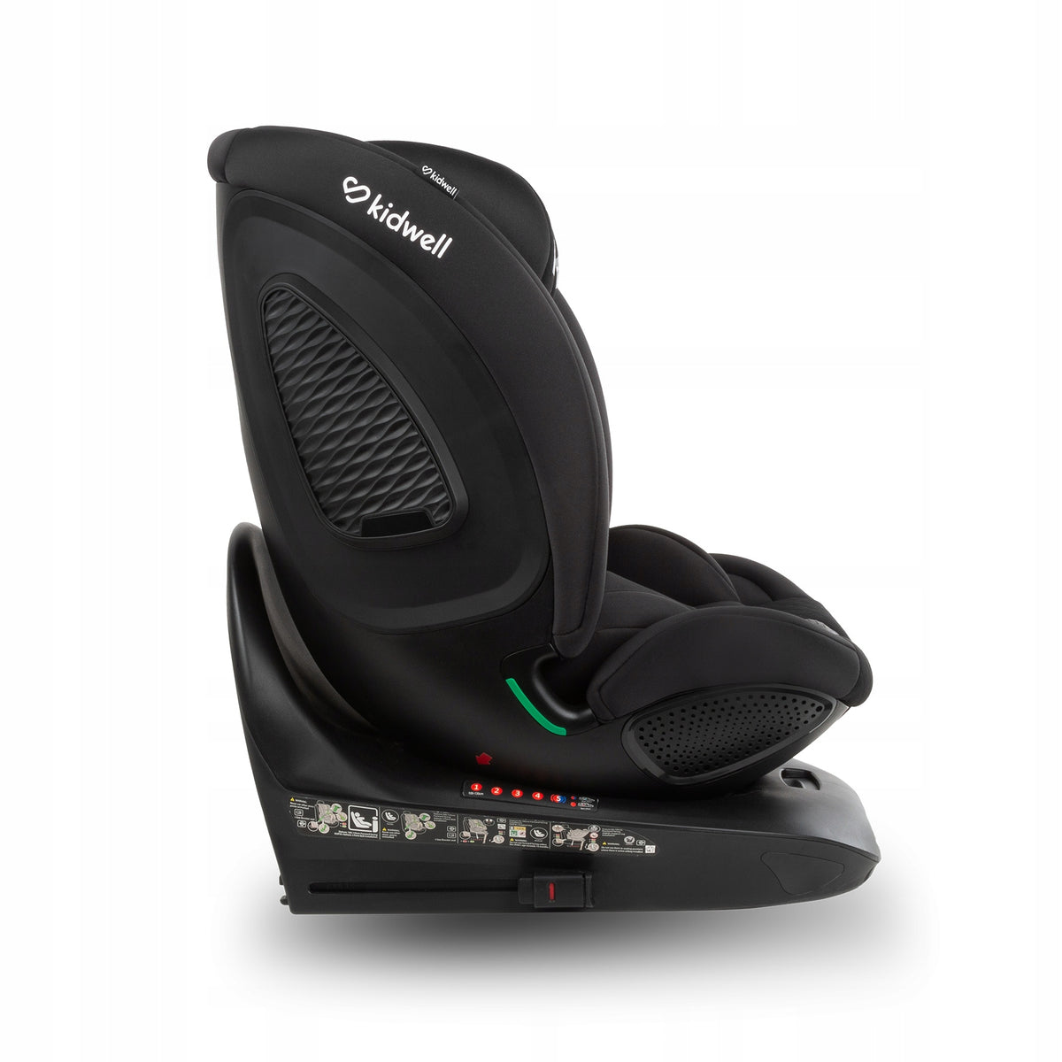 CAR SEAT Kidwell GoCar BLACK i-SIZE 40-135 cm ISOFIX Swivel Manufacturer code FOSAGOC01A0