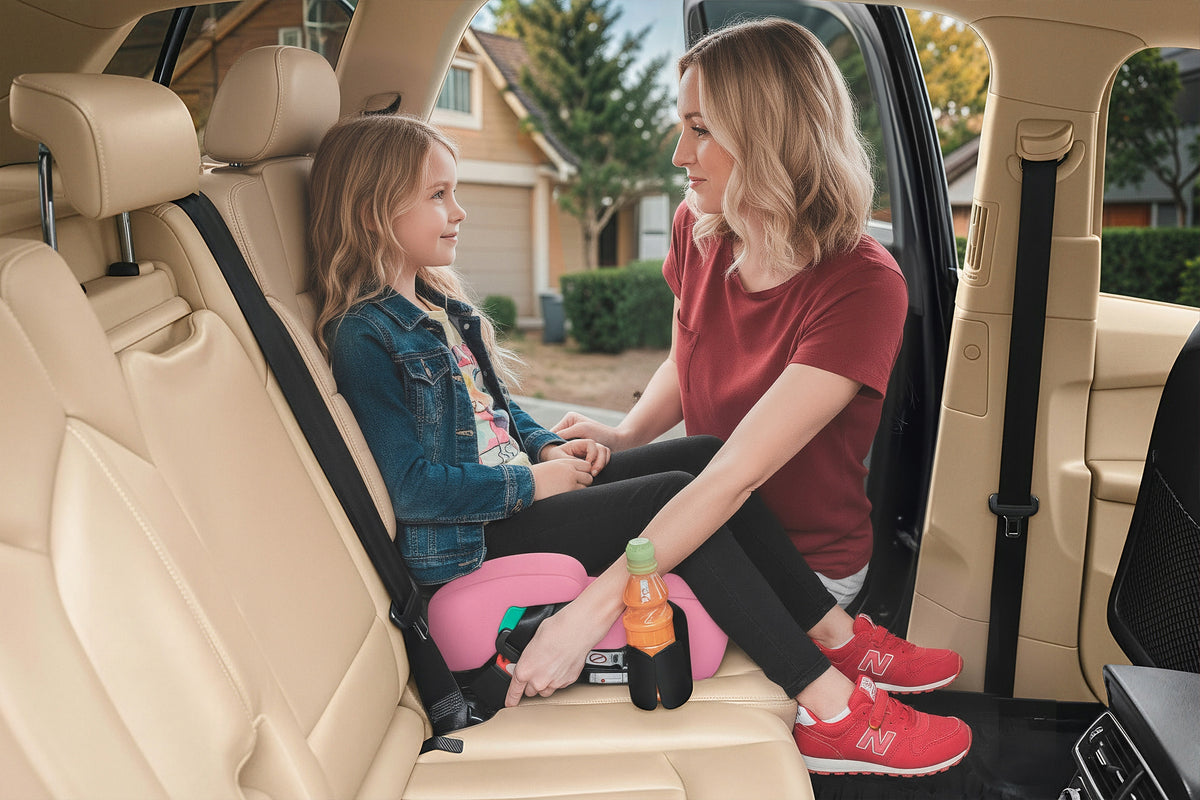 CAR SEAT PAD SEAT PINK QUILTED R129 125-150 CM Manufacturer code 5905226124286