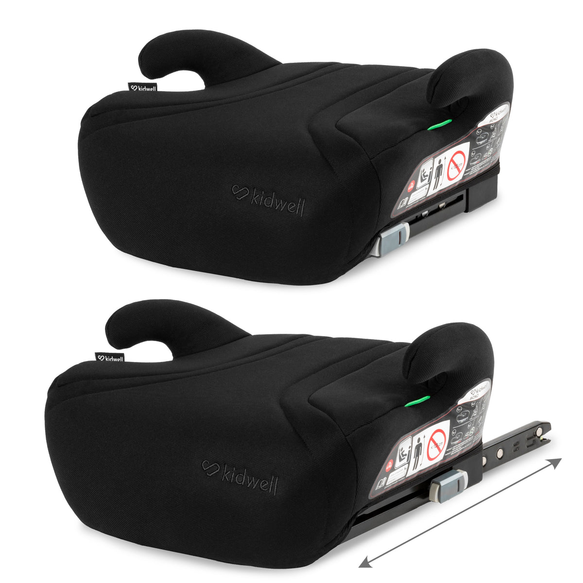 CAR SEAT STAND i-SIZE ISOFIX 15-36kg KIDWELL BONO 120-150cm EAN (GTIN) 5906601706837