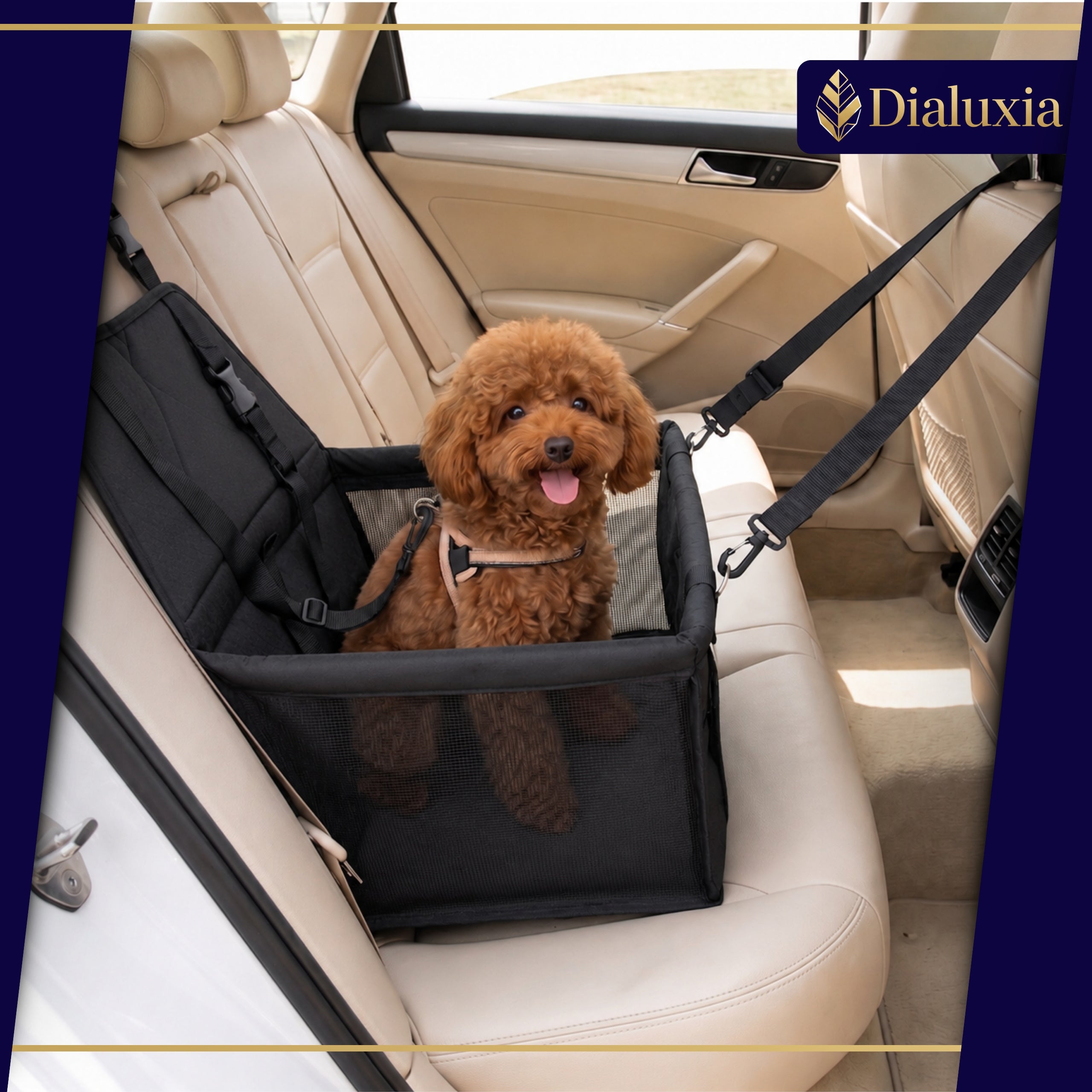 CAR SEAT WATERPROOF FOR CAT DOG SEAT TRANSPORTER Brand Dogguru