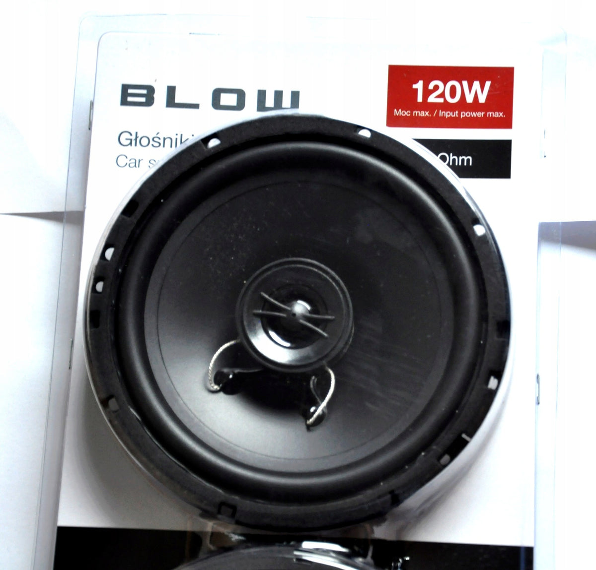 CAR SPEAKERS 16,5cm 120W 2pcs BLOW COVER SET 4Ohm 90dB SET Manufacturer code R165