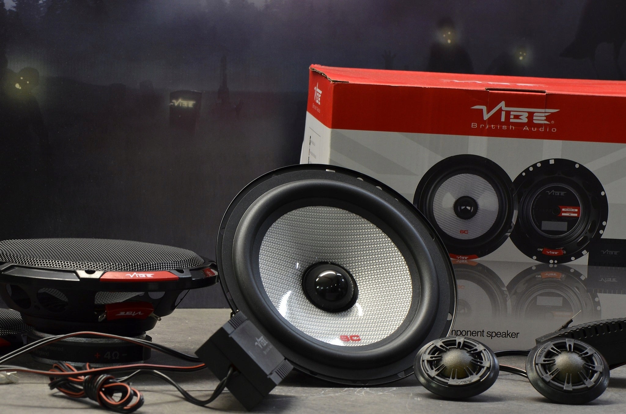 CAR SPEAKERS 165mm VIBE PULSE6C 240W Bass Sound Packaging status original