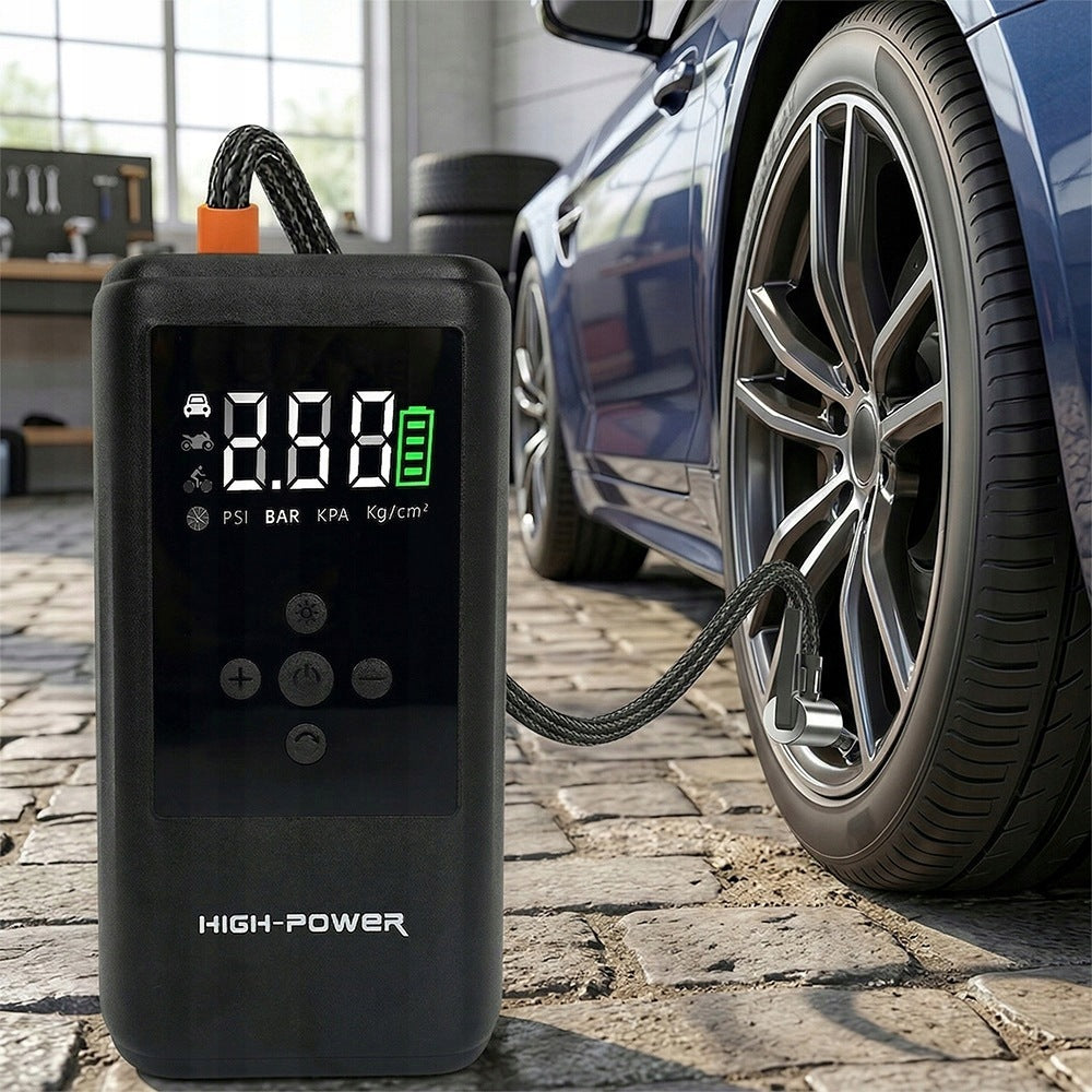 CAR START-UP DEVICE MULTIFUNCTIONAL LIGHTING AIR DRIVE Manufacturer code Urządzenie Rozruchowe do samochodu Booster