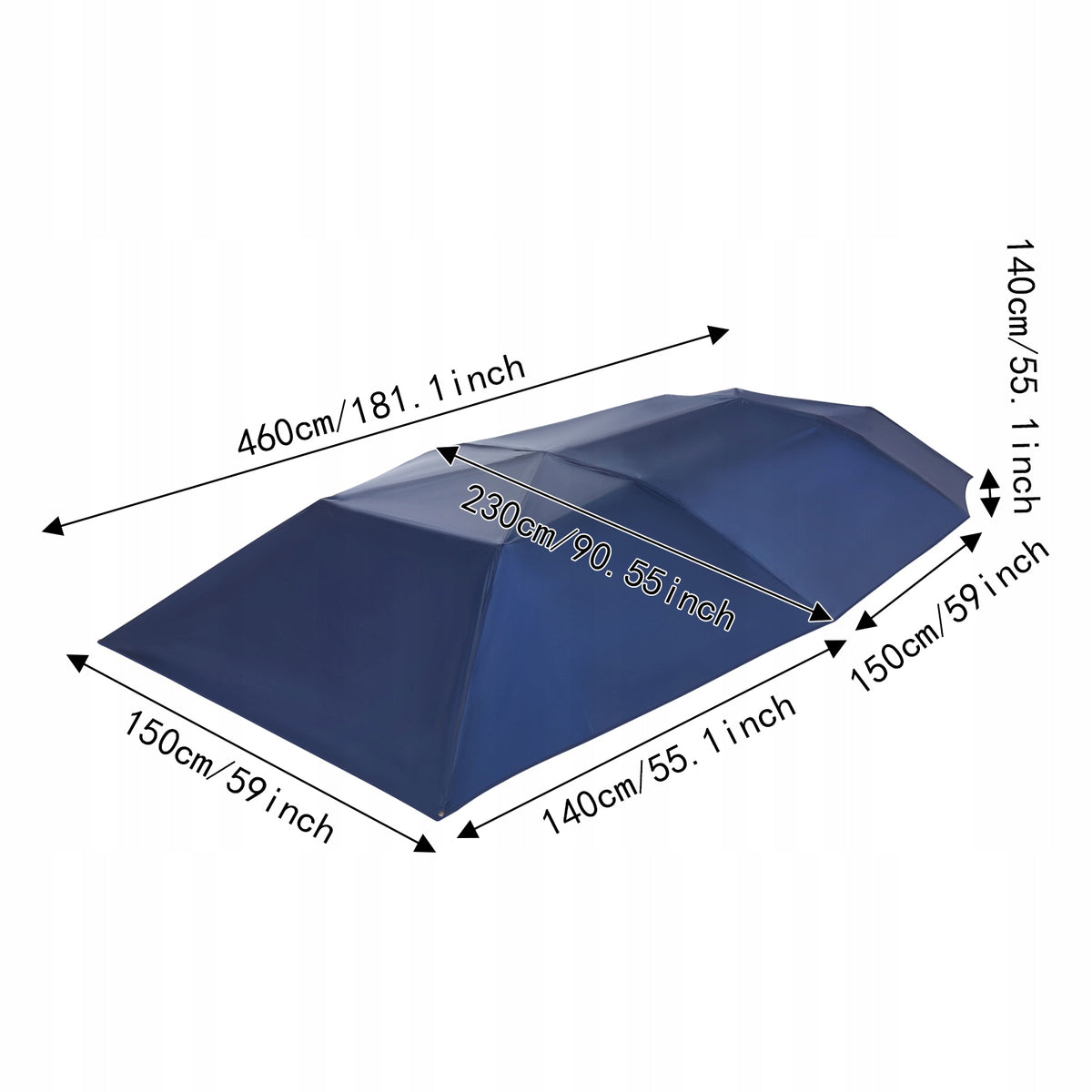 CAR SUN SHADE UMBRELLA COVER TENT, CAR CANOPY COVER, CAR AWNING COVER Manufacturer no brand