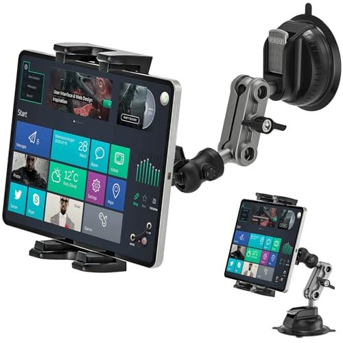CAR TABLET HOLDER 360 SUCTION CUP METAL IPHONE IPAD metal Brand no brand