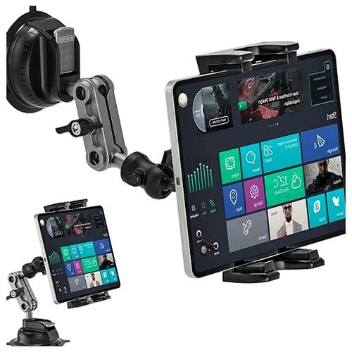 CAR TABLET HOLDER 360 SUCTION CUP METAL IPHONE IPAD metal