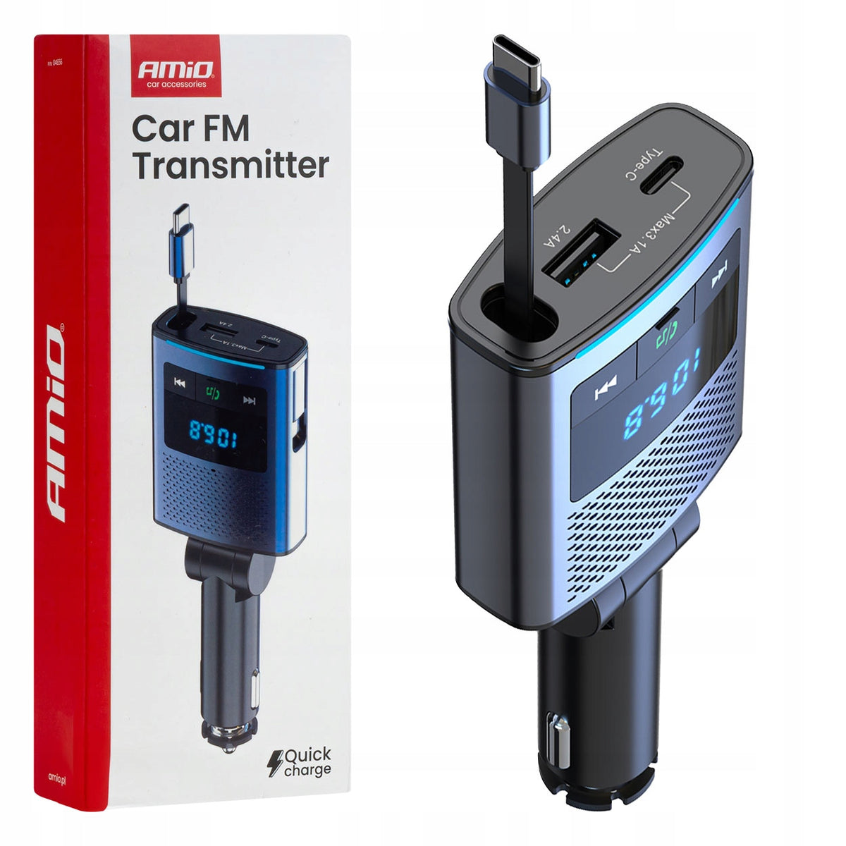 CAR TRANSMITTER FM 12/24V 04656/AMI