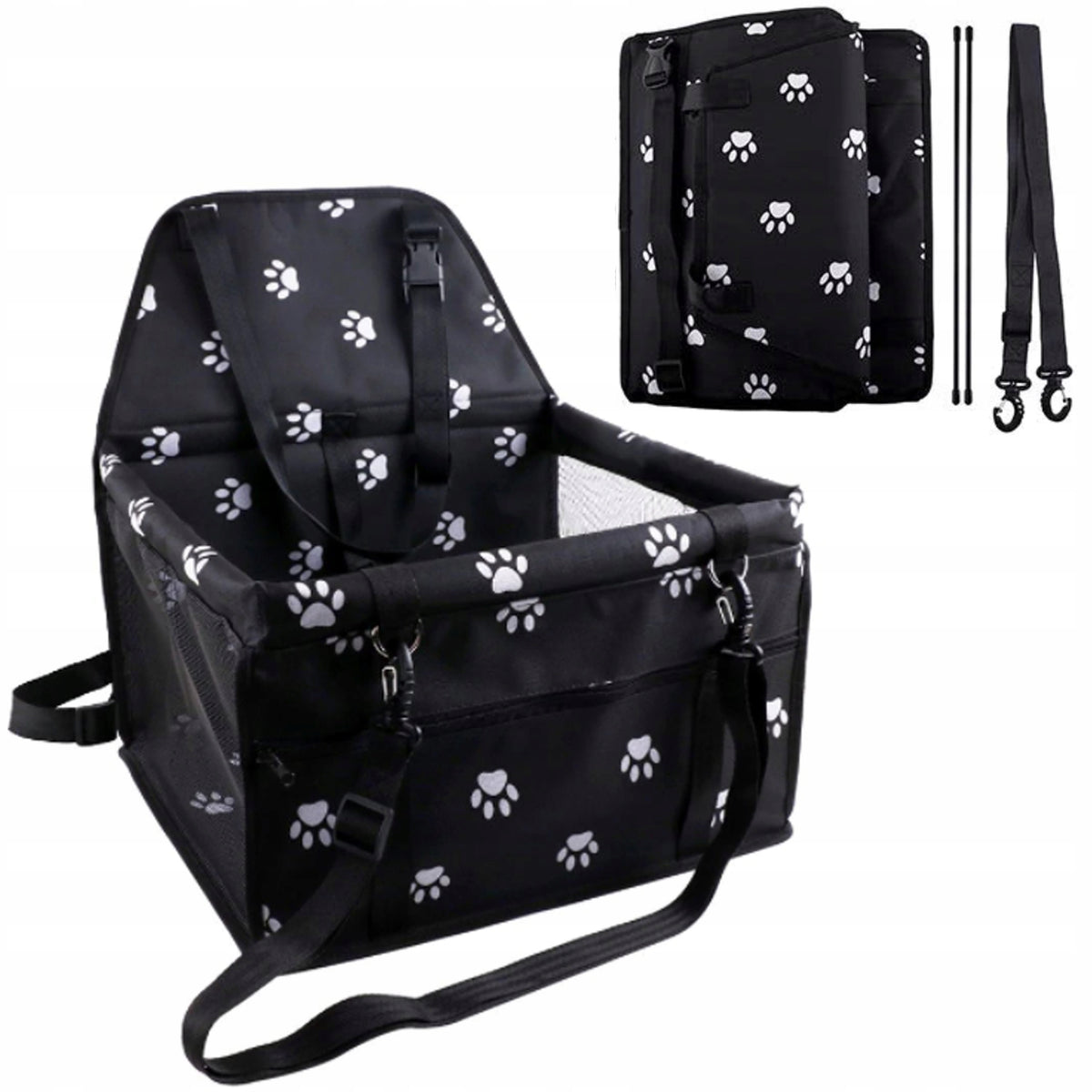 CAR TRANSPORTER FOR CAT DOG SEAT FOR CAR BLACK Manufacturer code 20973