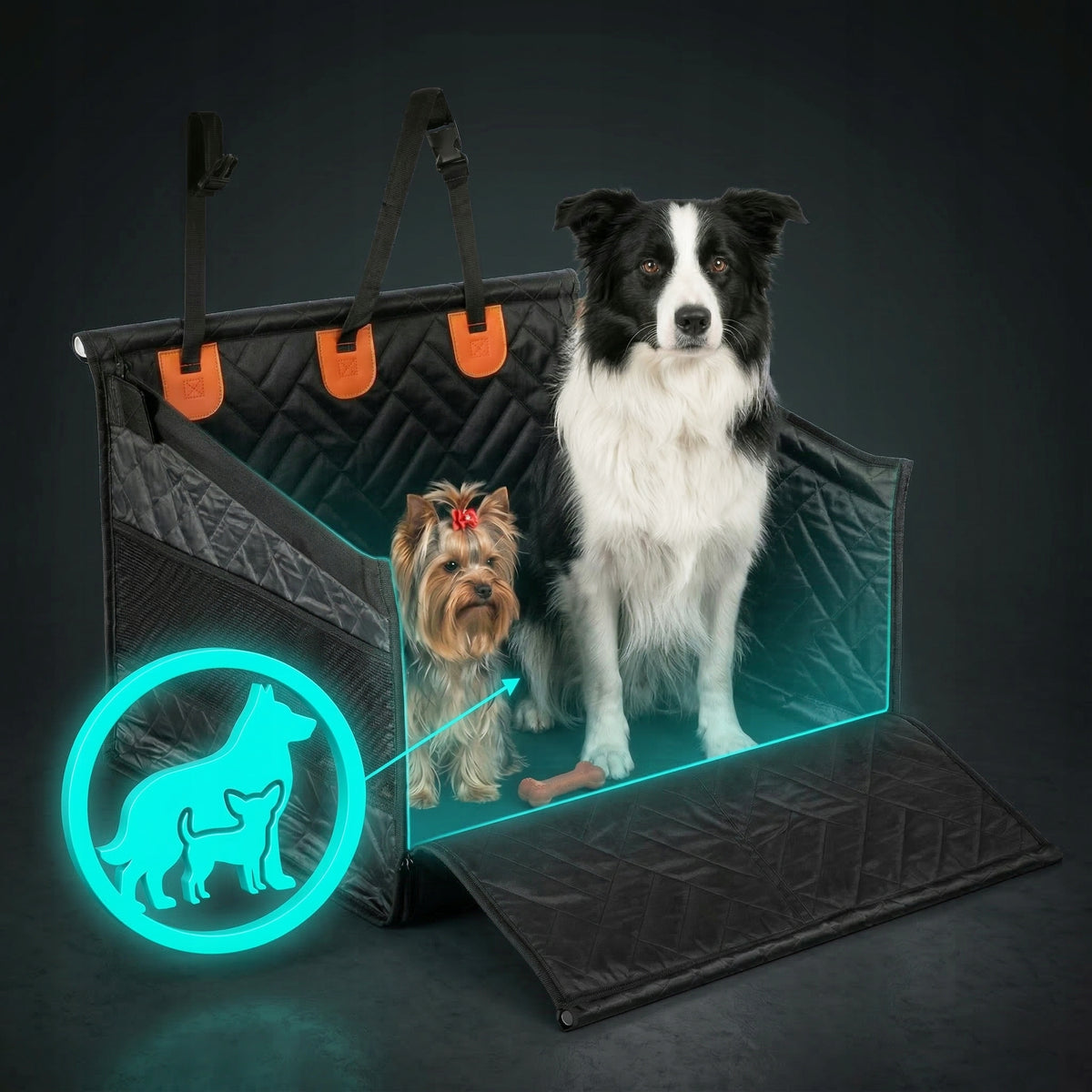 CAR TRANSPORTER FOR DOG MAT SEAT LARGE FOR CAR SEAT Manufacturer code TRANSPORTER SAMOCHODOWY DLA PSA DUŻY FOTELIK