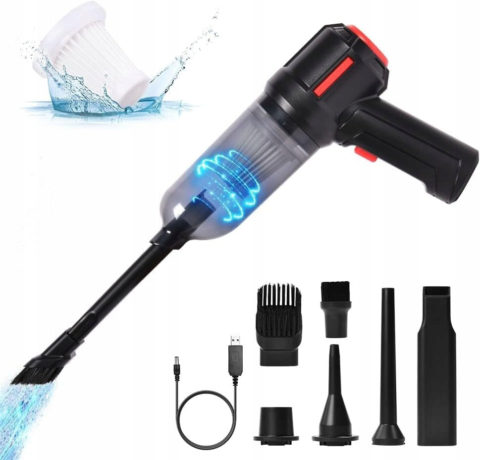 CAR VACUUM CLEANER CORDLESS HANDHELD POWERFUL FAST CHARGING 3IN1 EAN (GTIN) 0099578990110
