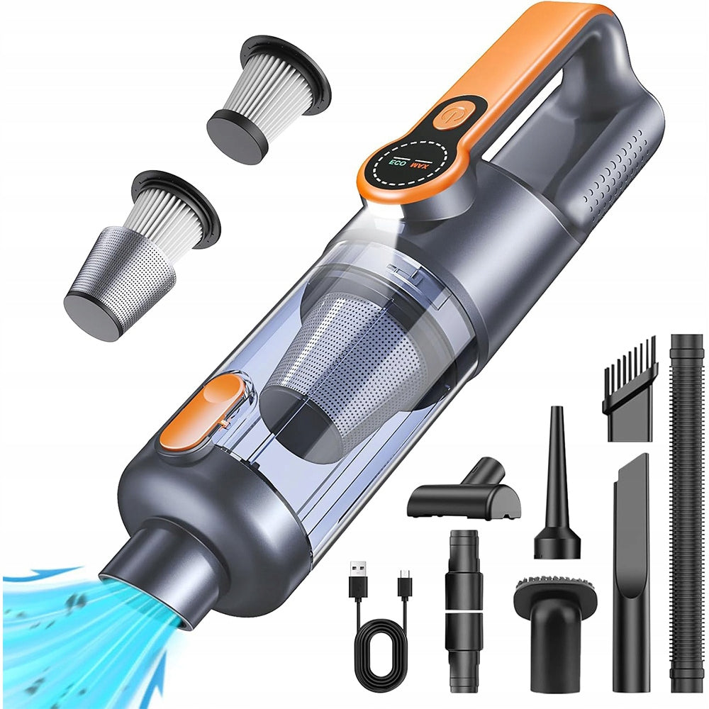 CAR VACUUM CLEANER PORTABLE CORDLESS HANDHELD SUCTION POWER 35000 PA Packaging status original