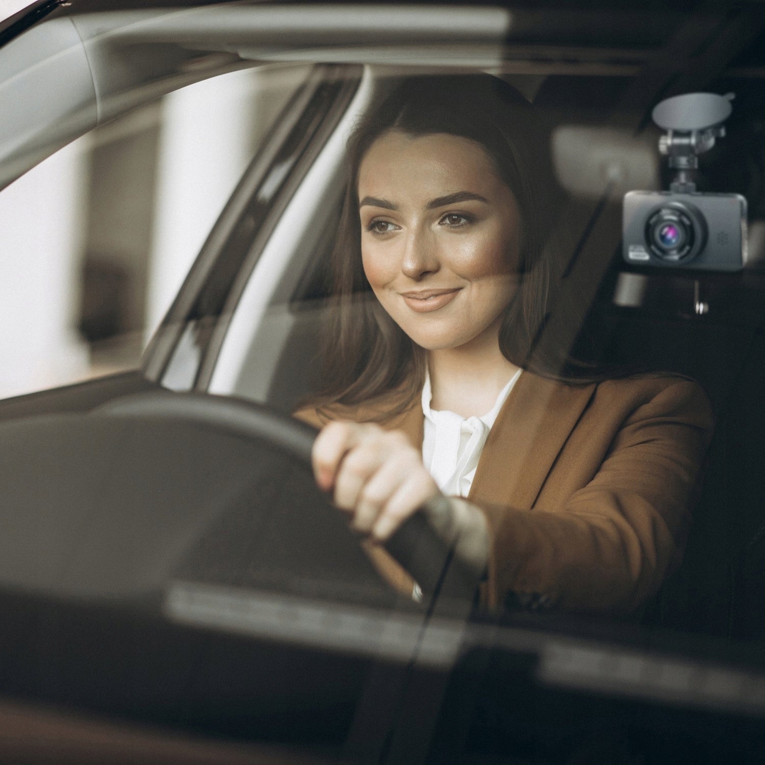 CAR VIDEO RECORDER CAR CAMERA QUALITY 2K HDR POLISH MENU Memory card included none