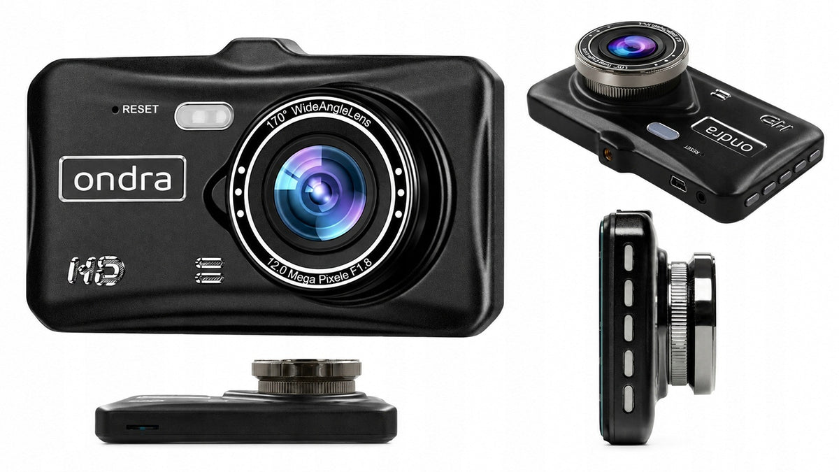 CAR VIDEO RECORDER FRONT REAR CAR CAMERA Touch Menu PL Packaging status original