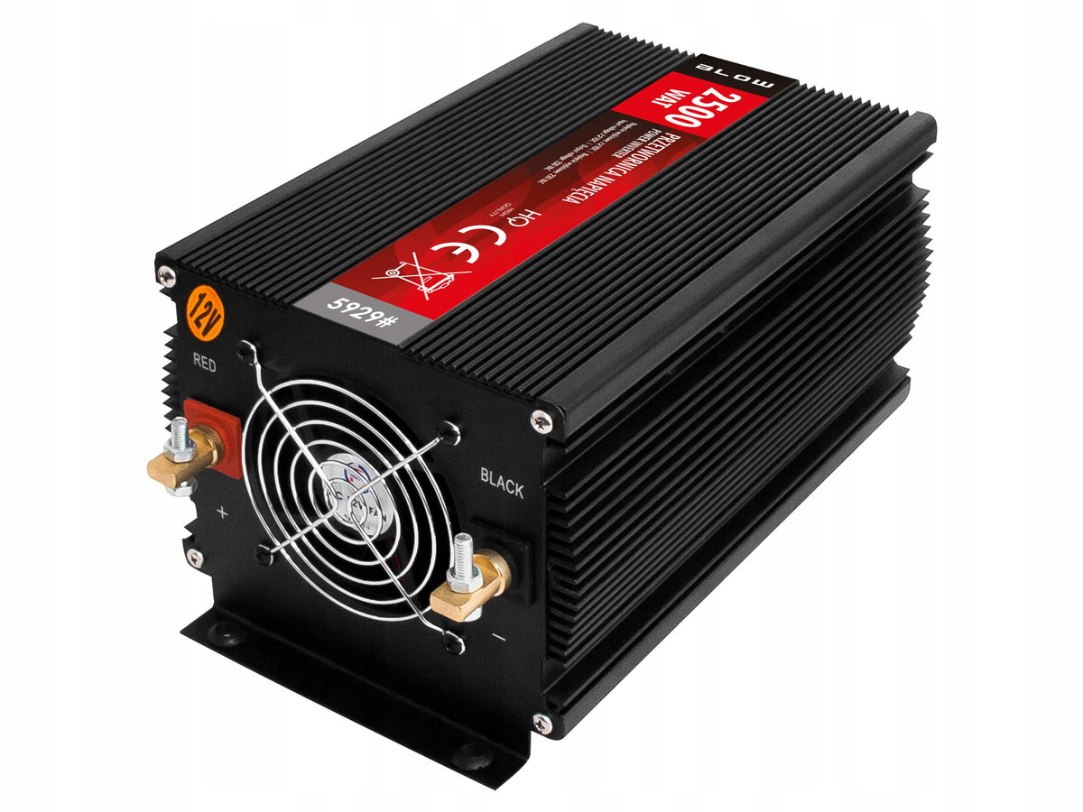 CAR VOLTAGE CONVERTER 5000W 2500W 12V 230V UNIVERSAL MOTORHOME EAN (GTIN) 5900804002727