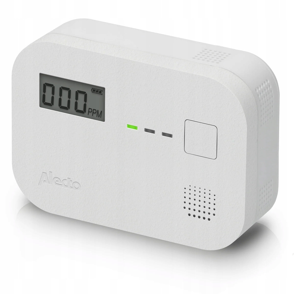 CARBON MONOXIDE SENSOR CO WITH DISPLAY ALARM 85DB 10YEARS BATTERIES TEST Brand Alecto