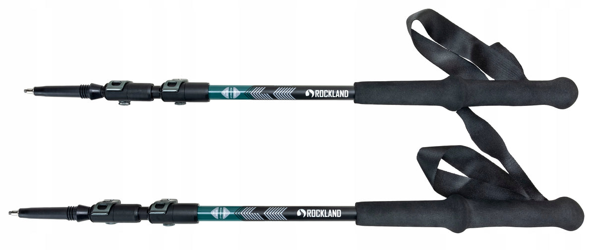 CARBON TREKKING POLES NORDIC WALKING ROCKLAND ACCESS LITE 57x120cm Brand Rockland