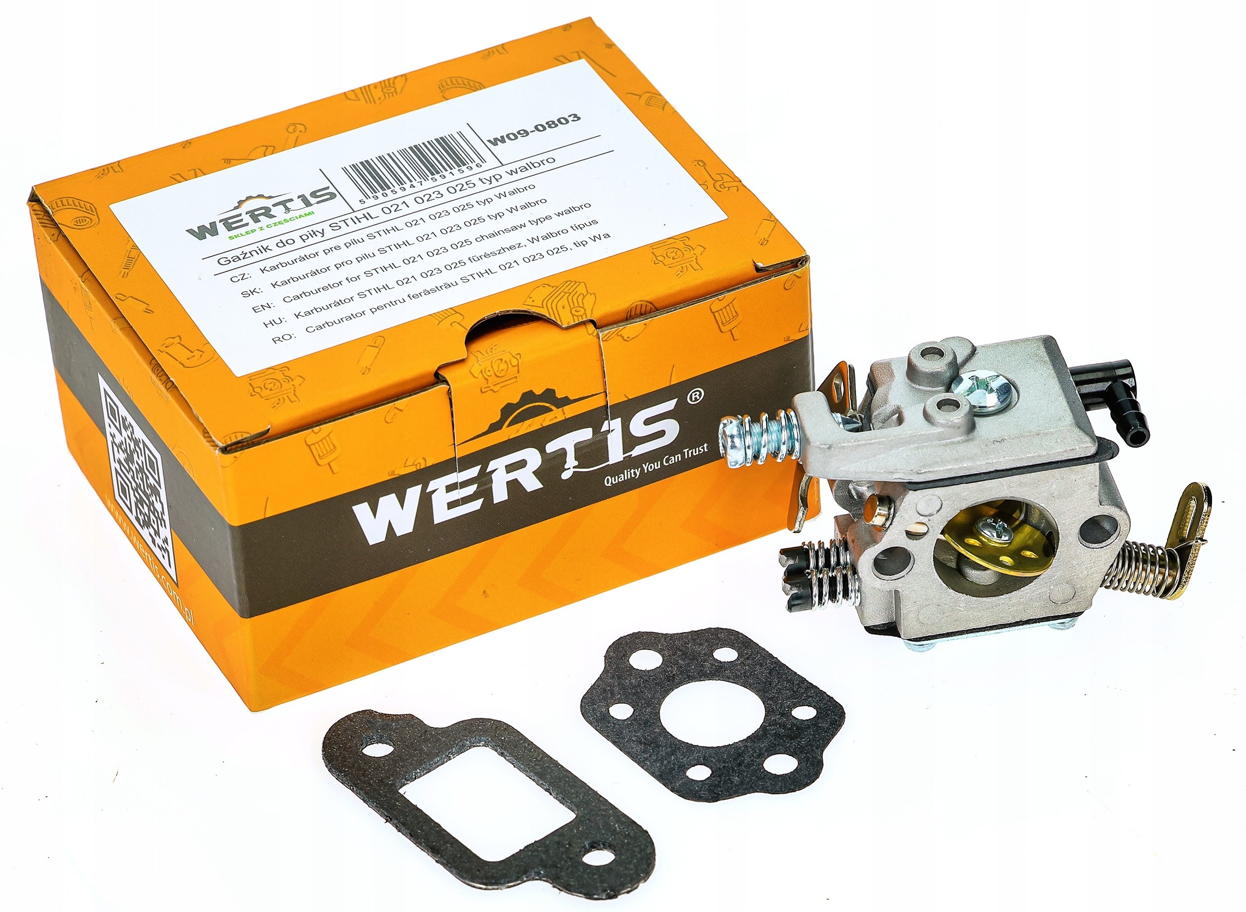 CARBURETOR FOR STIHL MS250 023 MS 230 MS230 SAW BLADE STIHL WALBRO GASKETS Manufacturer code W09-0803