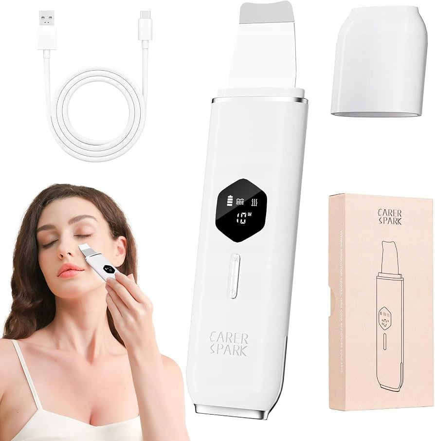 CARER SPARK Ultrasonic Facial Scrubber Ultrasonic Face Scrub