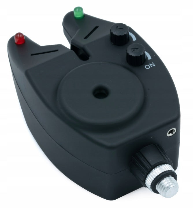 CARP BITE INDICATOR + 9V battery, rubberized RELIABLE BASIC LED carp Packaging status original