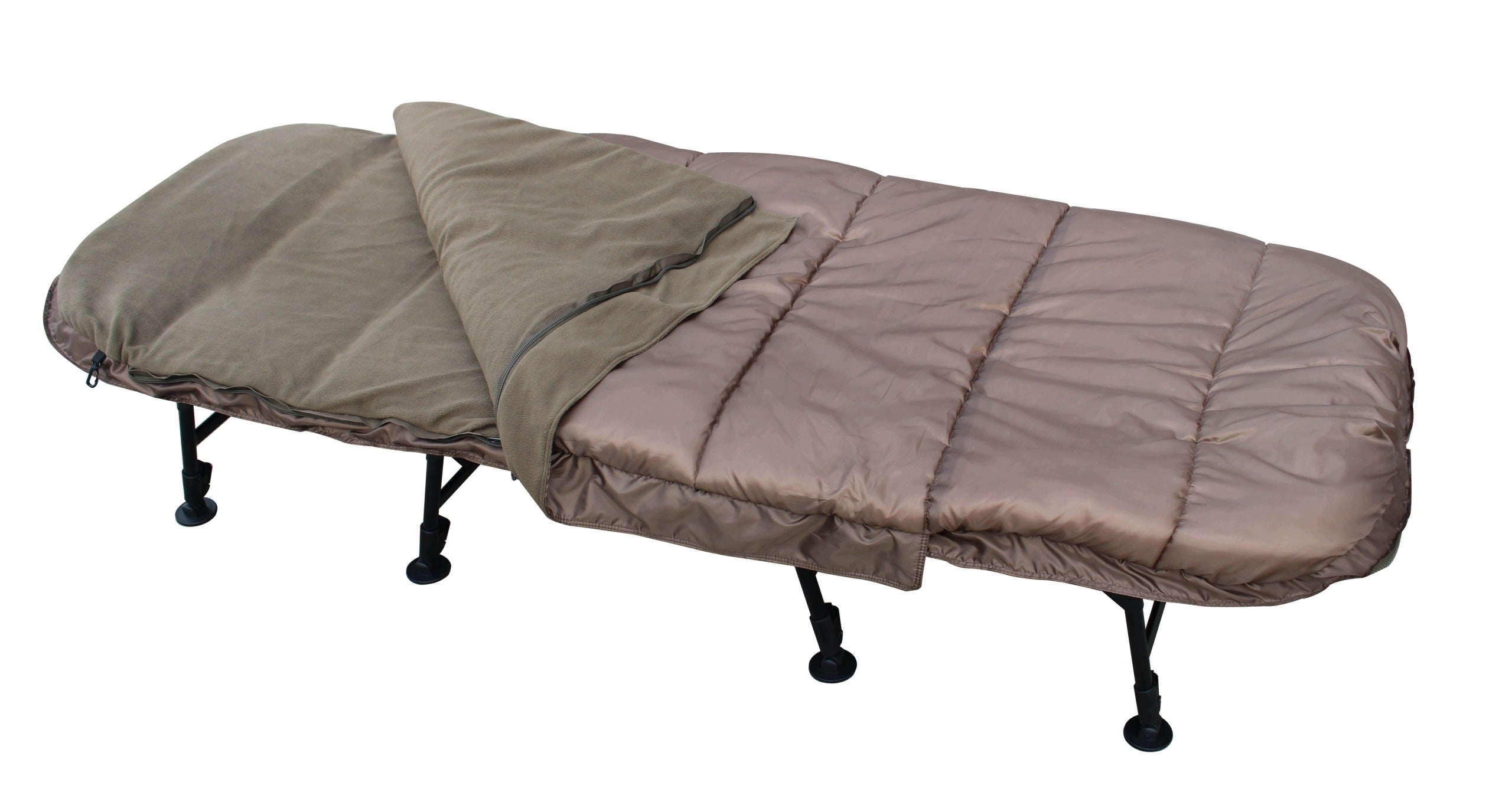 CARP FISHING BED FOLDING FIELD HIKING SLEEPING BAG INCLUDED