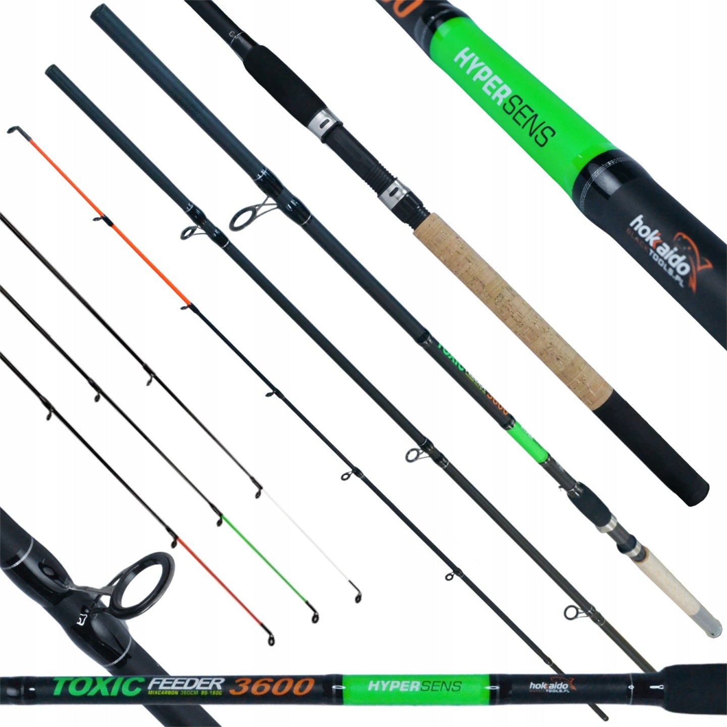 CARP FISHING SET RODS REELS ROD POD ALL HOKKAIDO Manufacturer code ZESTAW26