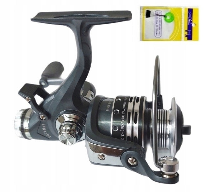 CARP REEL 9+1BEARINGS IFR6000 METAL SPOOL FREE GEAR+STOPPERS