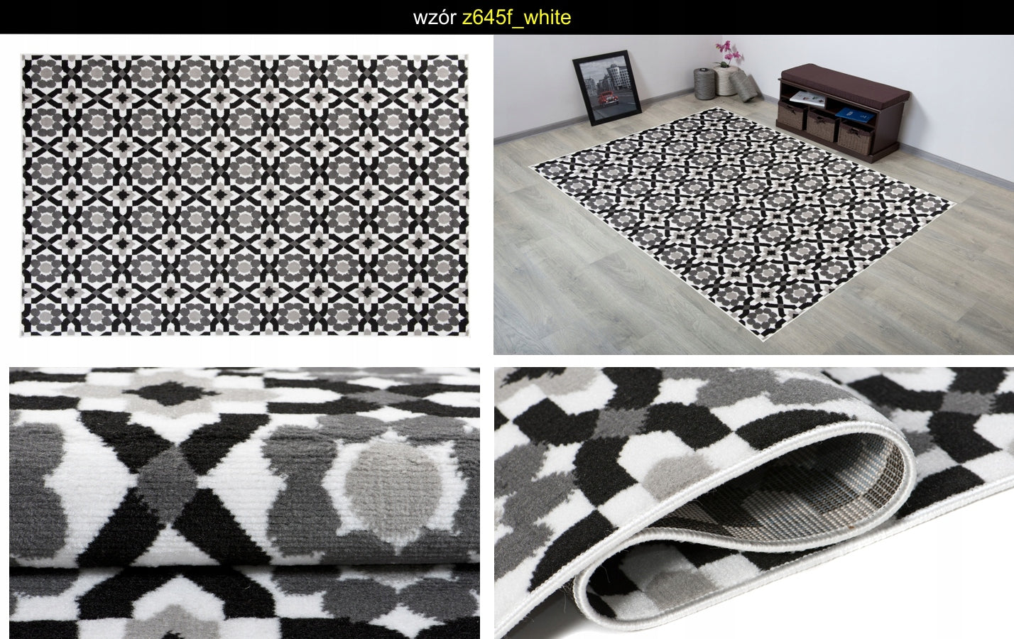 CARPET 160x230 TURKISH COLORFUL PP BCF PLUSH CARPETS Manufacturer code Dywan