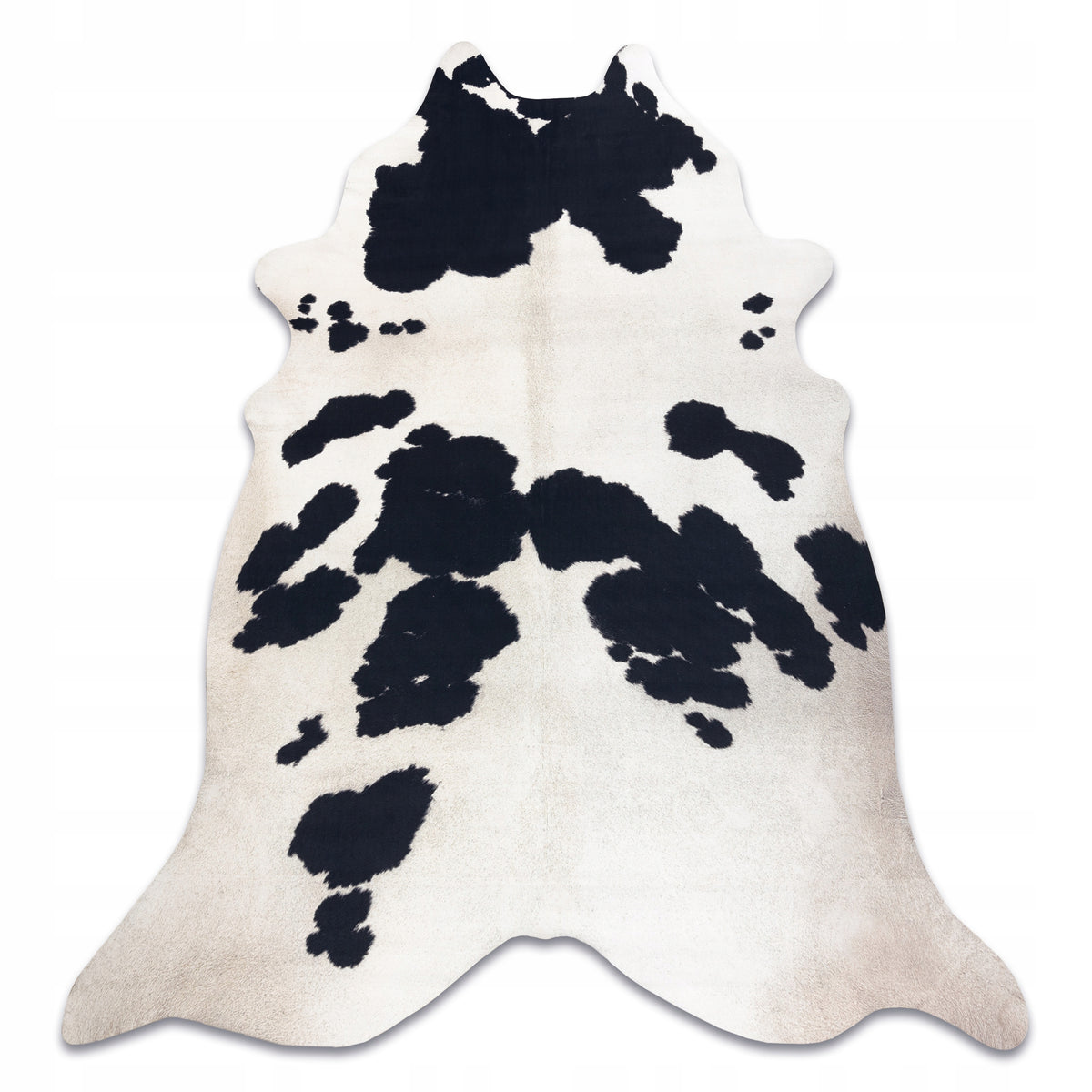 CARPET ARTIFICIAL LEATHER 155x195 cm SKIN COW black and white EAN (GTIN) 5903824404748