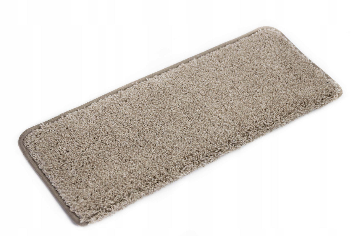CARPET COVERS FOR STAIRS RUGS SHAGGY FLUFFY 2CM STYLISH BEIGE Brand ELSIMONE CARPET