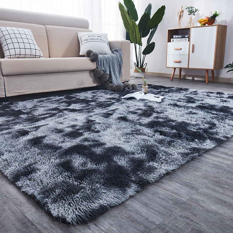 CARPET PLUSH DARK GREY SOFT SHAGGY THICK HAIRY 300x200CM FURRY Manufacturer code ciemny szary dywan plusz