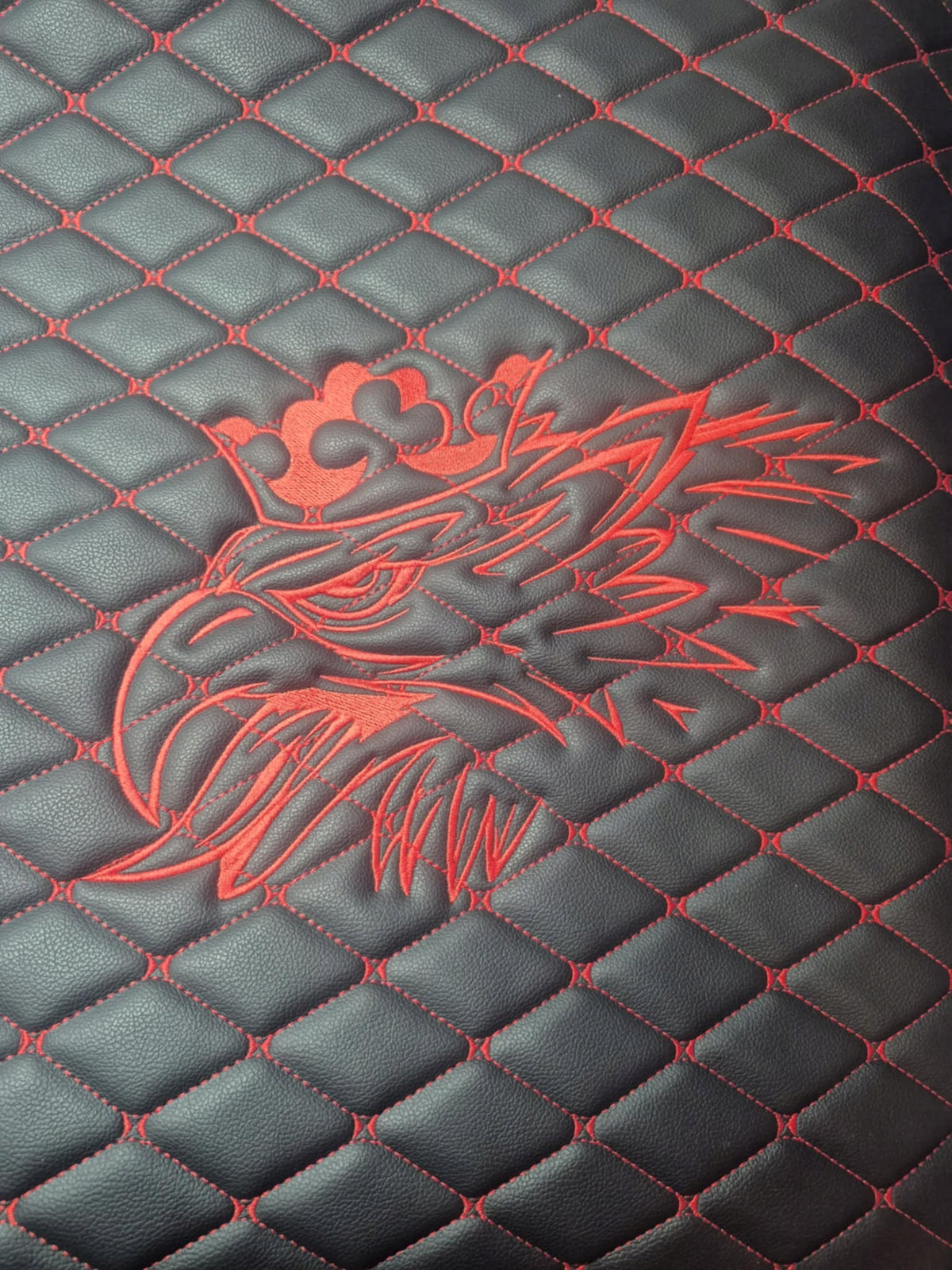 CARPET RUGS QUILTED RHOMBUS SCANIA R FROM 2016 NEW GENERATION+EMBROIDERY IN THE MIDDLE Manufacturer's catalog number GT009